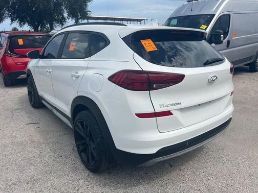 White Pearl 2019 Hyundai TUCSON Sport