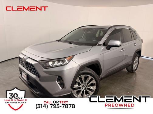 Silver Sky Metallic 2020 Toyota RAV4 XLE Premium