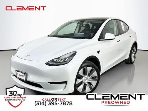 Pearl White Multi-Coat 2023 Tesla Model Y Long Range Dual Motor All-Wheel Drive