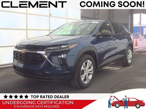 Blue Glow Metallic 2024 Chevrolet Trax LS