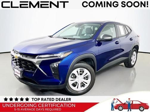 Blue Glow Metallic 2024 Chevrolet Trax LS