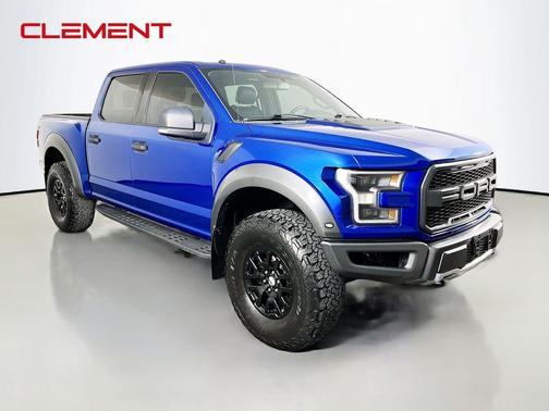 LIGHTNING BLUE 2018 Ford F-150 Raptor