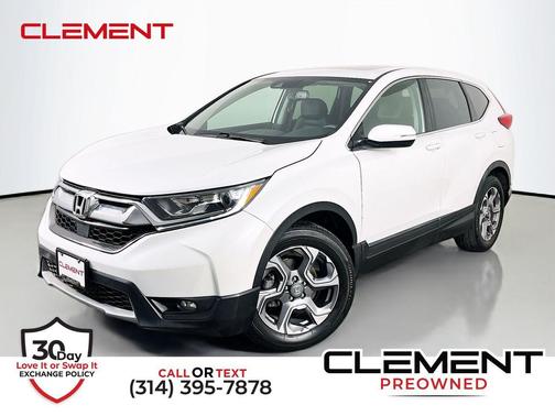 Platinum White Pearl 2019 Honda CR-V EX-L