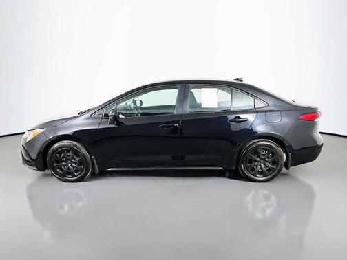 Midnight Black Metallic 2025 Toyota Corolla LE