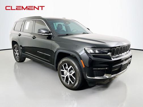 Diamond Black Crystal Pearlcoat 2024 Jeep Grand Cherokee L Limited