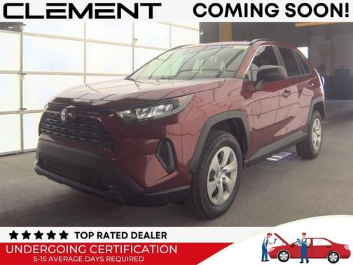 Ruby Flare Pearl 2019 Toyota RAV4 LE