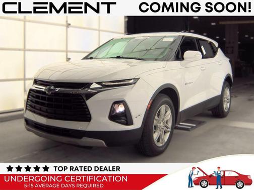 Summit White 2021 Chevrolet Blazer 1LT