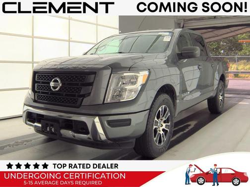 Gun Metallic 2022 Nissan Titan SV