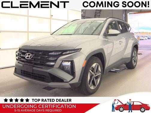 Shimmering Silver 2025 Hyundai TUCSON SEL