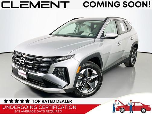 Shimmering Silver 2025 Hyundai TUCSON SEL