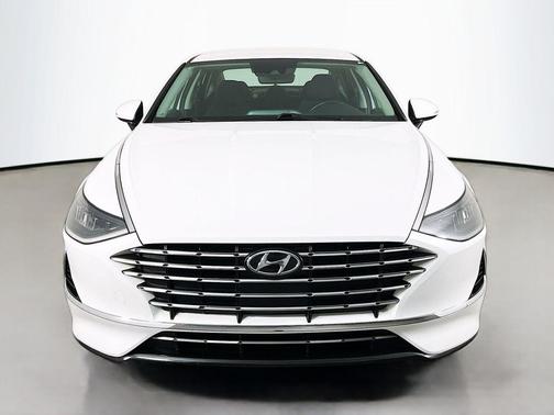 Serenity White 2023 Hyundai SONATA Hybrid SE