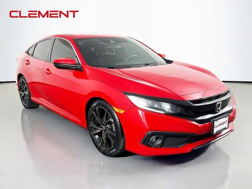 Rallye Red 2019 Honda Civic Sport