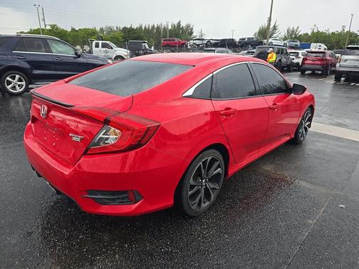 Rallye Red 2019 Honda Civic Sport