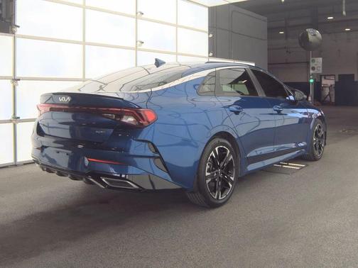 Sapphire Blue 2022 Kia K5 GT-Line
