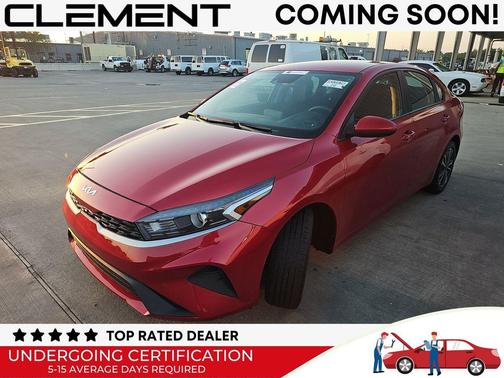 Currant Red 2023 Kia Forte LXS
