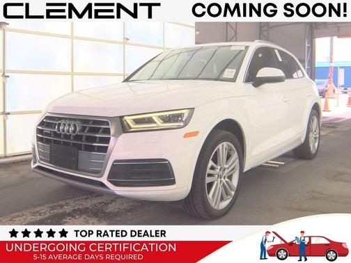 Ibis White 2020 Audi Q5 45 Premium Plus