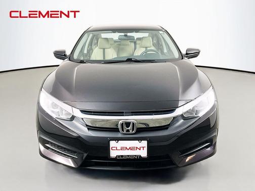 Crystal Black Pearl 2018 Honda Civic LX
