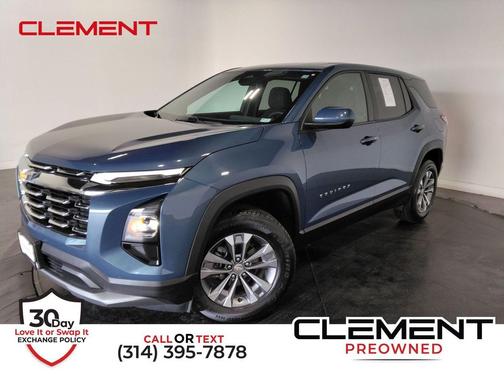 Lakeshore Blue Metallic 2025 Chevrolet Equinox 1LT