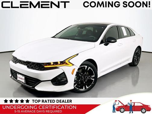 Glacial White Pearl 2022 Kia K5 GT-Line