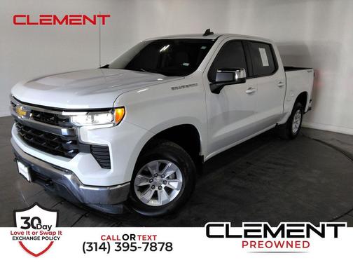 Summit White 2023 Chevrolet Silverado 1500 LT