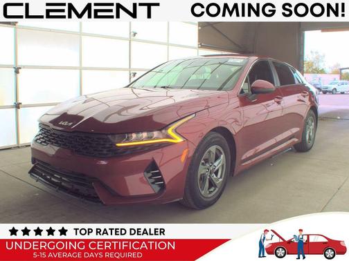 Passion Red 2022 Kia K5 LXS