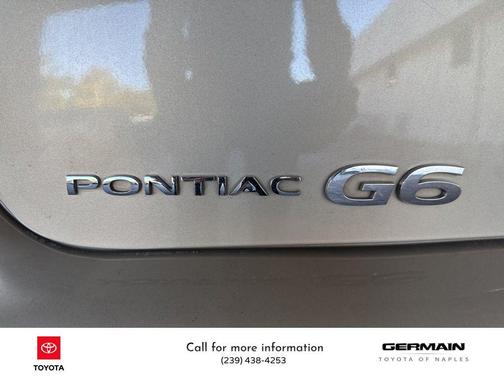 2009 Pontiac G6 SE