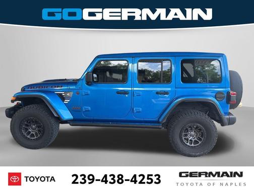 Hydro Blue Pearlcoat 2022 Jeep Wrangler Unlimited Rubicon