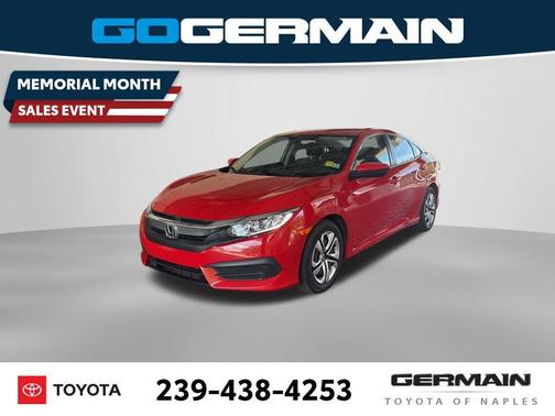 Rallye Red 2016 Honda Civic LX