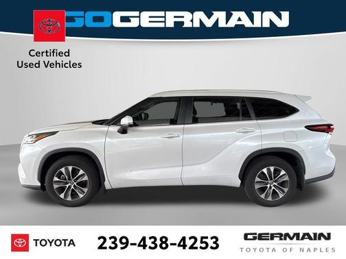 Wind Chill Pearl 2024 Toyota Highlander XLE