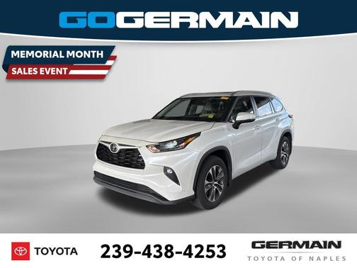 Wind Chill Pearl 2024 Toyota Highlander XLE