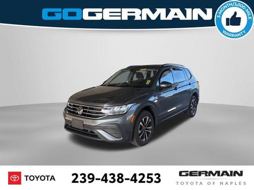 Platinum Gray Metallic 2023 Volkswagen Tiguan 2.0T S 4MOTION