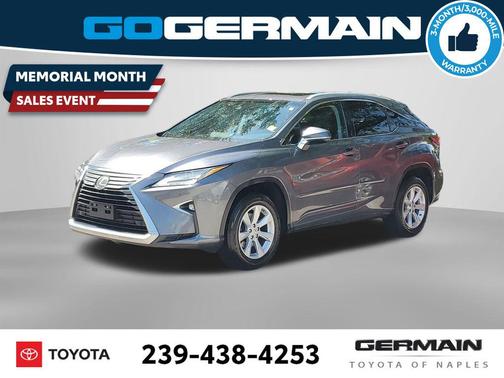 Nebula Gray Pearl 2016 Lexus RX 350 Base