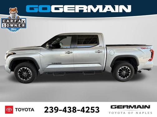 Celestial Silver Metallic 2024 Toyota Tundra SR5