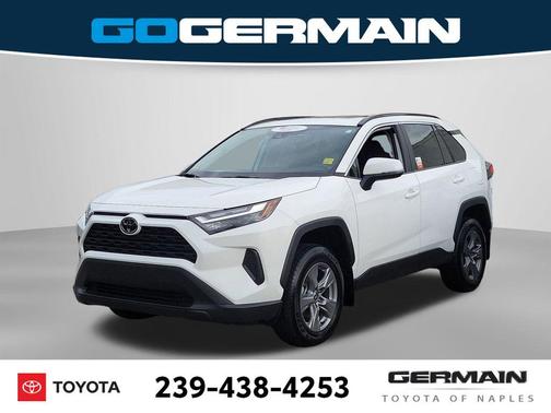 Wind Chill Pearl 2025 Toyota RAV4 XLE