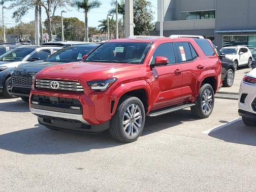 Supersonic Red 2026 Toyota 4Runner Limited