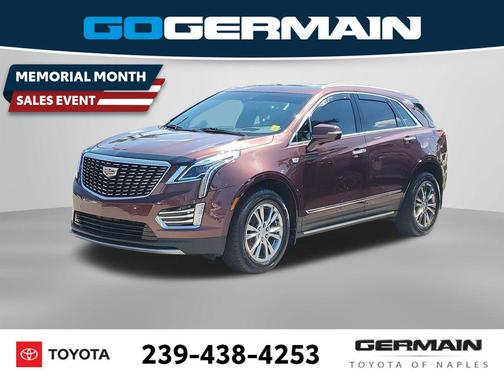 Rosewood Metallic 2022 Cadillac XT5 Premium Luxury