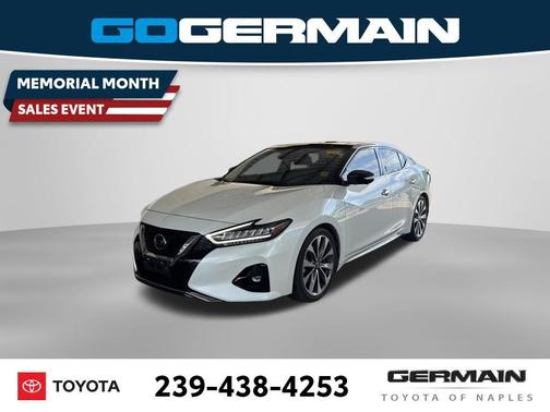 Pearl White Tricoat 2022 Nissan Maxima 3.5 Platinum