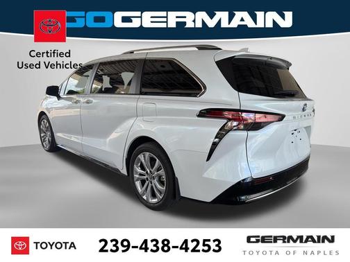 Wind Chill Pearl 2024 Toyota Sienna Platinum