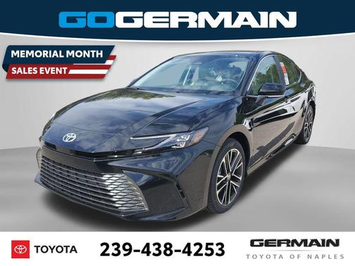 Midnight Black Metallic 2026 Toyota Camry XLE