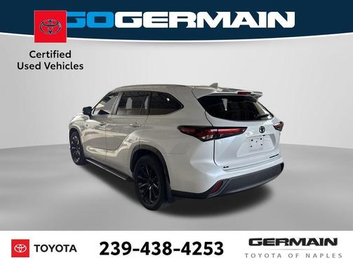 Wind Chill Pearl 2024 Toyota Highlander XLE