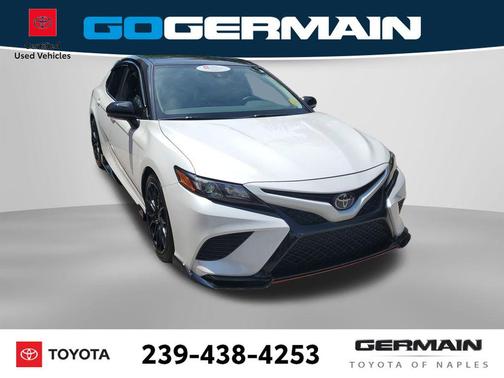 Midnight Black Metallic 2024 Toyota Camry TRD V6