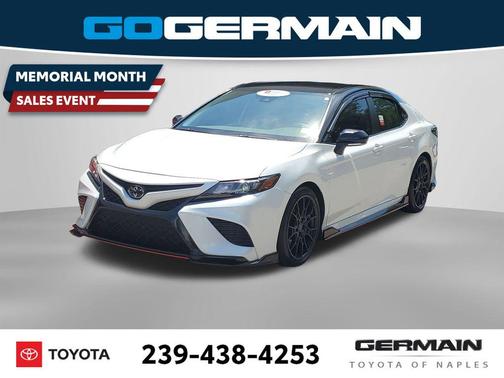 Midnight Black Metallic 2024 Toyota Camry TRD V6