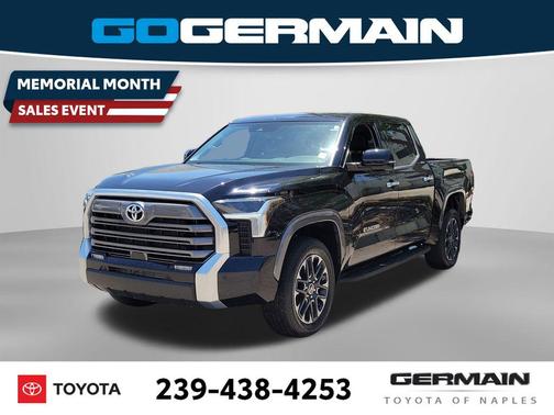 Midnight Black Metallic 2024 Toyota Tundra Limited