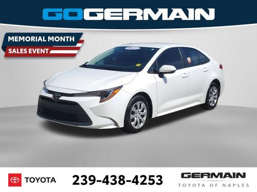 Ice Cap 2024 Toyota Corolla LE