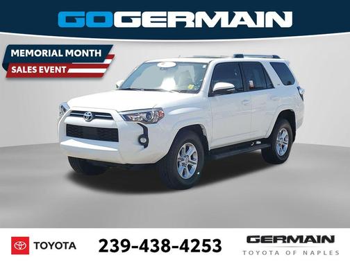 Super White 2021 Toyota 4Runner SR5 Premium