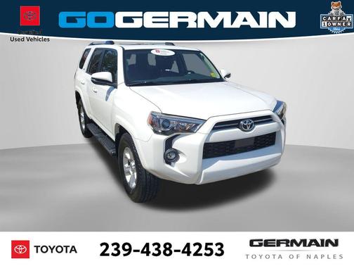 Super White 2021 Toyota 4Runner SR5 Premium