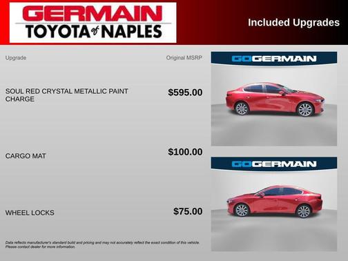 Soul Red Crystal Metallic 2023 Mazda Mazda3 2.5 S Select