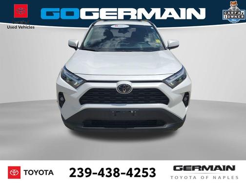 White 2025 Toyota RAV4 XLE Premium
