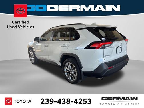 White 2025 Toyota RAV4 XLE Premium