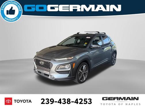 Sonic Silver 2020 Hyundai KONA Ultimate